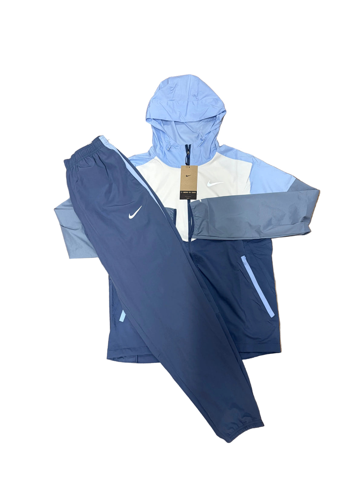 NIKE REPEL LIGHT BLUE WINDRUNNER