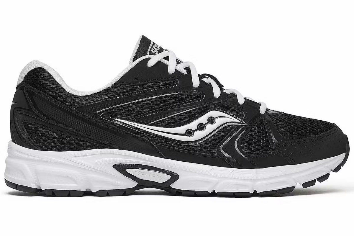 SAUCONY RIDE MILLENIUM BLACK/WHITE