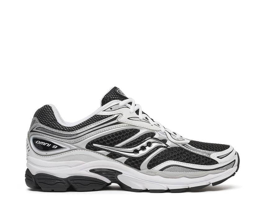 SAUCONY PROGRID OMNI 9 BLACK WHITE
