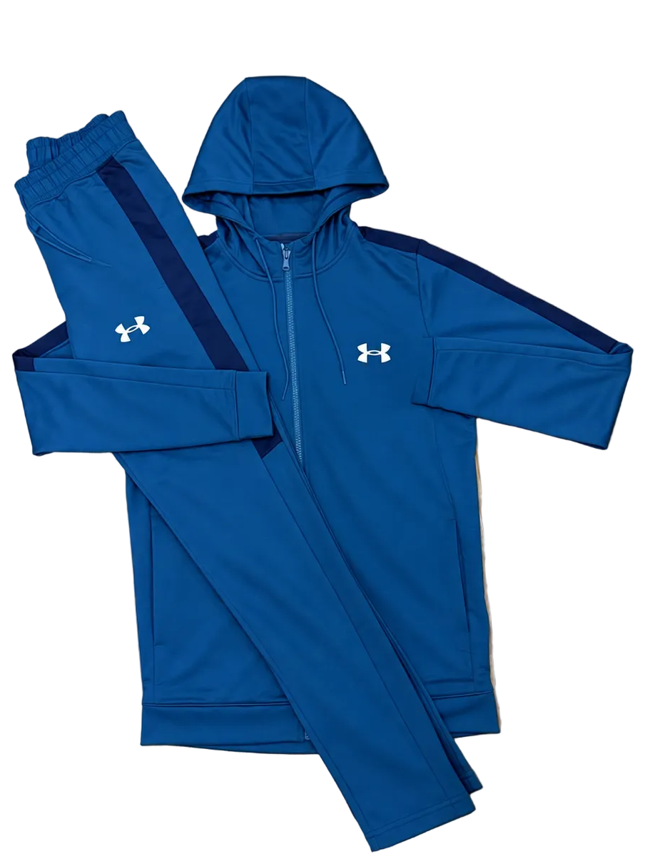 UNDER ARMOUR ZIP UP NAVY TRACKSUIT