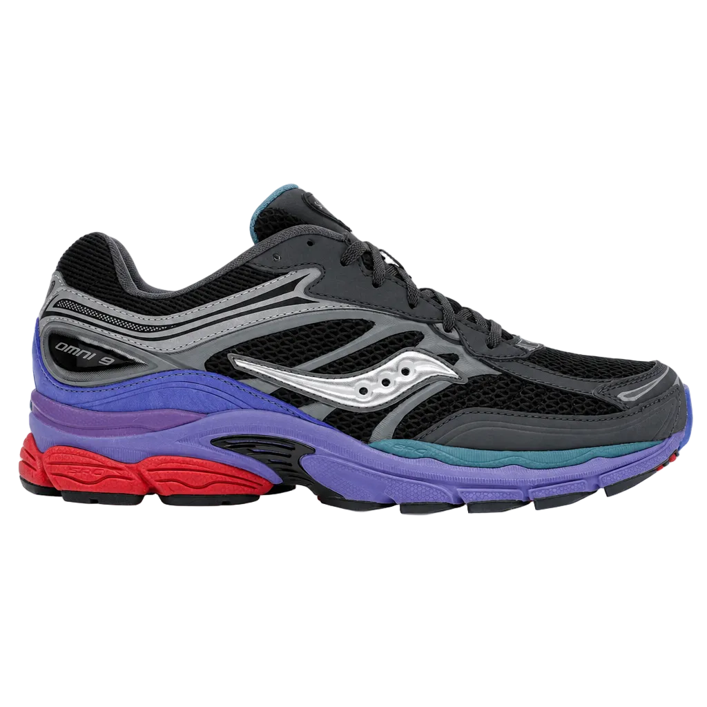 SAUCONY PROGRID OMNI 9 GALAXY, squared